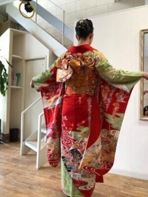 Kimono rental for tourists!  English speaking stylist available