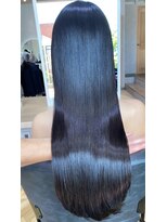 ジーナ 福岡天神(Zina)&nbsp;Deep Navy Silver × Premium髪質改善トリートメント