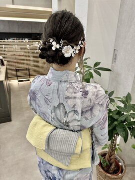 カイノ イオンモール橿原店(KAINO) 浴衣ヘアアレンジ