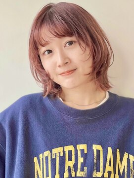 ガーデン 銀座(GARDEN) 顔まわりレイヤー/ボブウルフ/イメチェン/レッドブラウン/暖色