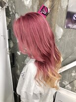 トーキョー オタクヘアー(TOKYO OTAKU HAIR)&nbsp;プリキュア 夢原のぞみ ココ グラデーションカラー 推しカラー
