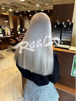 リアンドコー(Re&co)の写真/大阪で習得した洗練された技術☆トレンドを兼ね備えたデザインで一人一人の「なりたい」を実現◎