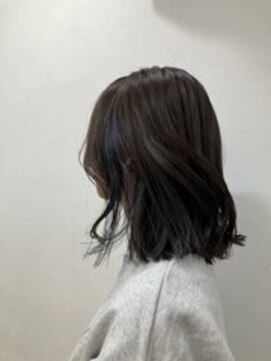 アリ 葛西店(ALi) イメチェン ネイビー イヤリングカラー｜葛西髪質改善｜葛西