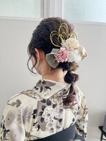 【卒業式】袴着付け/ヘアセット/袴ヘア/袴ヘアアレンジ/着物ヘア
