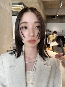 パーク(PARK)の写真/少しの変化で雰囲気が変わる顔周り。絶妙なバランスを見極め細部までこだわる顔周りのデザイン◎