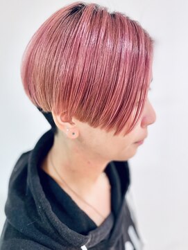 ペルソナ(PERSONA) 刈り上げショート×ハイトーンカラー