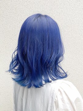 エクファ ヘア リゾート 大津 瀬田店(ex-fa hair resort) イメチェン/ホワイトブロンド/外ハネボブ/美髪/大津/瀬田