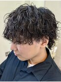 ラフ波巻きパーマ[津田沼/津田沼メンズ/メンズ/メンズパーマ]