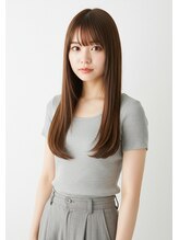 地毛風ストレートパーマ。うねり、広がりと決別。絹のような指通りを叶える髪質改善縮毛矯正ストレート。