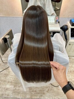 ベニ 岩沼たけくま店(BENI)の写真/自分だけの美髪を目指す！豊富なトリートメントで扱いやすい髪に導きます★理想のうるツヤ髪へ。