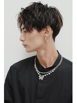 ゼンコー アオヤマ(ZENKO Aoyama)&nbsp;メンズカット波巻きパーマツイスパシャドウフェザー