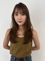 ユーフォリア 青山(Euphoria)&nbsp;レイヤーカット＊韓国風＊ダークショコラ