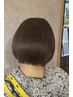 【Wケア】カット・超高濃度水素カラー・4stepTr　￥15950→￥14355