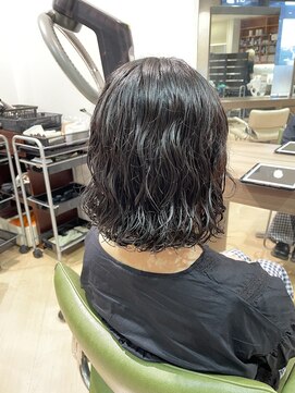ヘアサロン アウラ(hair salon aura) ゆるふわウェーブパーマ