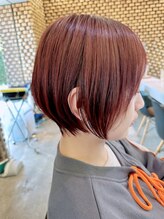 ブリスバイナチュラル(Bliss by Natural) 宇都宮 宇都宮美容室 ショート ショートボブ 丸みショート