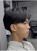 メンズパーマ/ニュアンス/フェザー/フェード/眉毛/バーバー