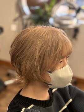 ふんわりショートボブ