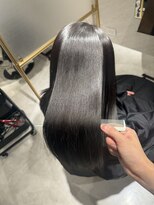 ミヨン 京橋店(miyon)&nbsp;【miyon】韓国レイヤーカット×暗髪カラー×髪質改善