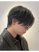 毛流れセンターパート