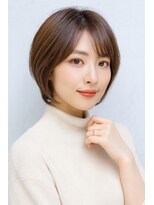 クラーロ フジノミヤ(Claro Fujinomiya)&nbsp;シルエットで魅せる。ふんわり「丸みショートボブ」