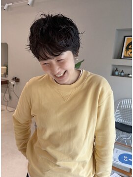 ホヌン 茅ヶ崎(Honnun) ニュアンスパーマ×大人ショート/茅ヶ崎