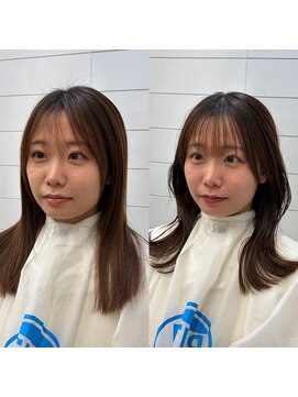 バズ(BUZZ) 顔タイプに合わせた前髪の厚みで可愛さUP!*BUZZ岡本