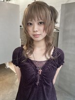 カシェ ホリエ(CACHE HORIE)&nbsp;ハイトーンベージュ / ブリーチ大阪 / レイヤーカット / 小田