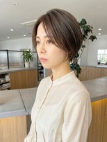フープヘアー(HOOP.HAIR)&nbsp;透明感カラー/大人ショートヘア
