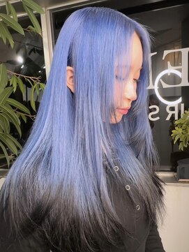 イエナ 渋谷(IENA) グレージュブラウンハッシュレイヤーくびれミディアム