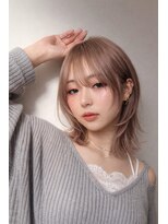 ルシードスタイルソレイユ(LUCIDO STYLE SOLEIL)&nbsp;【ミディアム】【レイヤー】【ベージュ】