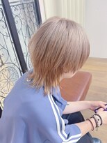 ハピネス 王寺店(Happiness)&nbsp;ハッシュカット フェイスレイヤー 中性ウルフ ウルフカット 王寺
