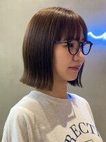 ロンドアジュール 横浜(Lond azur)&nbsp;大人ガーリー/レイヤーショート/ボブ/20代30代縮毛矯正/横浜