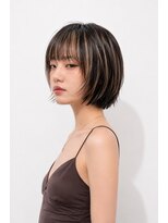 バポス ヘアサロン (BAPOS Hair Salon) ハイライトボブ