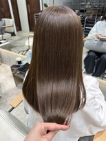 コース(co-th.) オリーブベージュブリーチ無しカラー×小野ふゆり