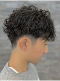 宇都宮メンズカットメンズパーマ波巻きスパイラルパーマツイスパ
