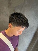 リフト(LIFT)&nbsp;熊本市｜横の膨らみを抑えるメンズフェード・ナチュラルクロップ