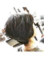 キャン 温品店(CAN)&nbsp;【CAN】  クセ毛を活かしたショートボブスタイル