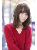 ふわストレート♪ふわっと質感がクセになる【FORTE 銀座】