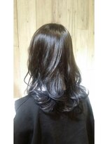 サムブリッジ(SOMEBRIDGE)&nbsp;毛先ネイビーグレーのグラデーション【SOMEBRIDGE 亀有】