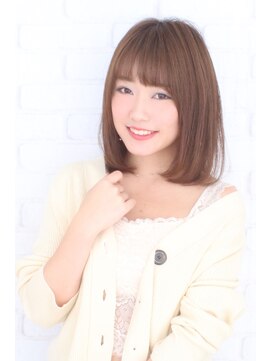 カットウェルズ ラブコオリヤマ 郡山店(Cut Well's Love Koriyama) フェミニンボブ　　　【大和郡山市】