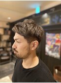 品なワイルドヘア