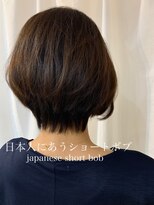スイート ヘアデザイン(Suite HAIR DESIGN)&nbsp;【suite】大人可愛い☆暗髪×前下がりショート