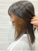 イヤリングカラーオレンジ