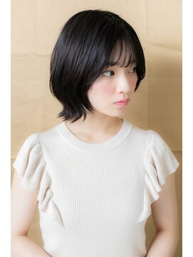 カバーヘアアンドスパ ブリス 浦和(COVER HAIR&SPA bliss) 透けバング黒髪うる艶髪小顔くびれボブウルフZ浦和20代30代40代