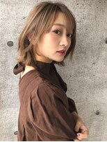 ヘアーアンドメイク シーク 吉祥寺(HAIR&MAKE SeeK) 【seek吉祥寺】『レイヤーボブ』×『ベージュカラー』