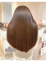 TJ天気予報 3t 日進店&nbsp;クリックで施術前の状態をチェック♪TJの[極]艶髪ストレート