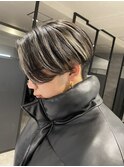 ハイライト センターパート