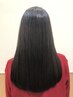 カット + オイルインストレート + プラチナウォータートリートメント￥14300