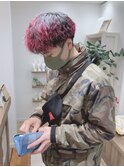 【松戸 岩口】波巻きパーマ残り刈り上げマッシュショート
