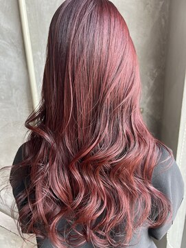 ジルジェニー(jill janne) ブリーチ無し　レッドブラウン